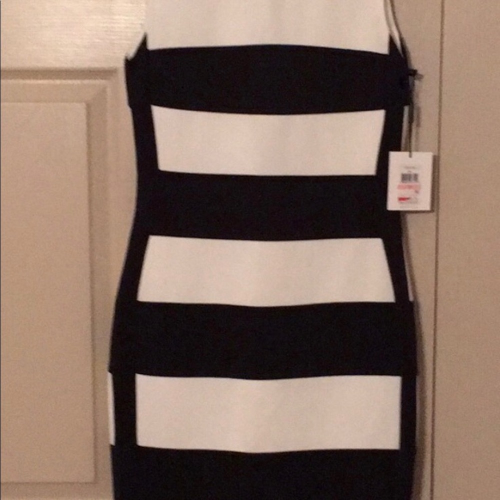 Ck Black and white dress NWOT
